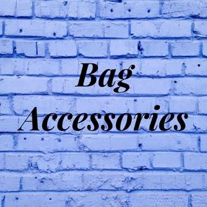 Shoulder strap, Charms, keychains, padlock & keys, etc…